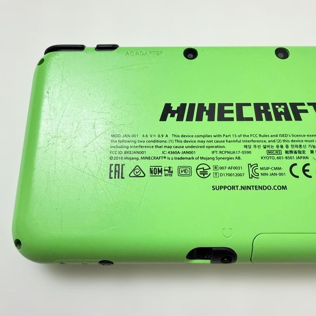 New Nintendo 2DS LL XL Minecraft Creeper Edition Console w/ Box SD