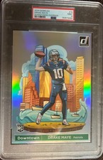 2024 Panini Donruss - Downtown Drake Maye #13 Oversized (RC) PSA 9 Low POP Rare