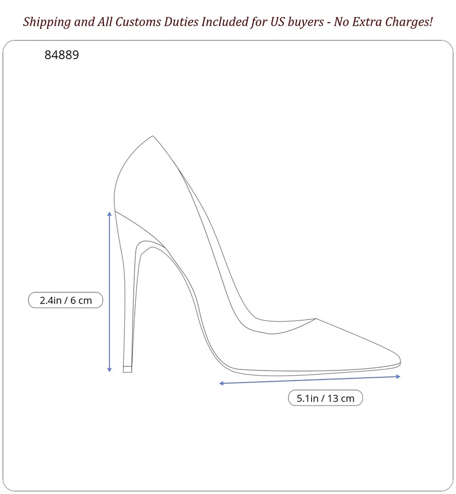 EMPORIO ARMANI X3E397 Mujer Tacones EU37 Azul Charol Punta Hebilla Foto 3 de 4