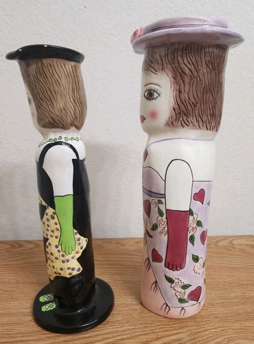 Lauren & Suzie by Susan Paley für GANZ Bella Casa Vase Kerzenhalter 2er Set - Bild 4 von 13