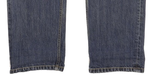 Carhartt Texas Men Blue Straight Regular Jeans W35 L31 (102926) - Picture 5 of 11