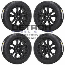 20 Chevrolet Traverse Gloss Black Wheels Rims Tires Oem 2018-2021 5846