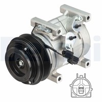 Kompressor Klimaanlage Delphi CS20551 FüR Hyundai 12V 1 I10 2 BA IA LPG
