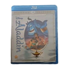 Disney Aladdin Blu-ray  DVD Diamond Edition/2015/Brand New small tare on wrap 