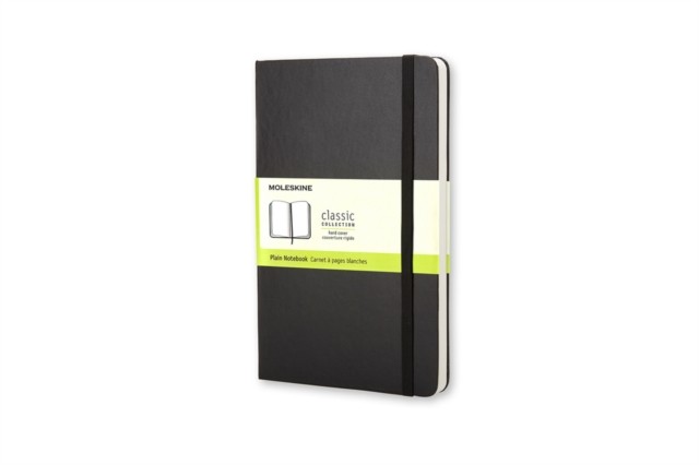 Moleskine Large Plain Notebook Black (Notebook / blank book)