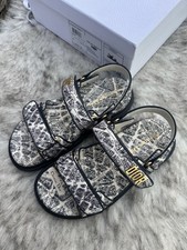 Sandali Christian DIOR Dioract | Nero | Taglia UK4.5 EU37.5 | Motivo Plan de Paris