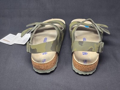 Birkenstock Arizona Camo Green Soft Footbed Size 43 Men display picture 3