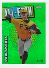 🔥 2025 Topps Chrome Paul Skenes Sketch Green MLB Logo Refractor /99 🔥