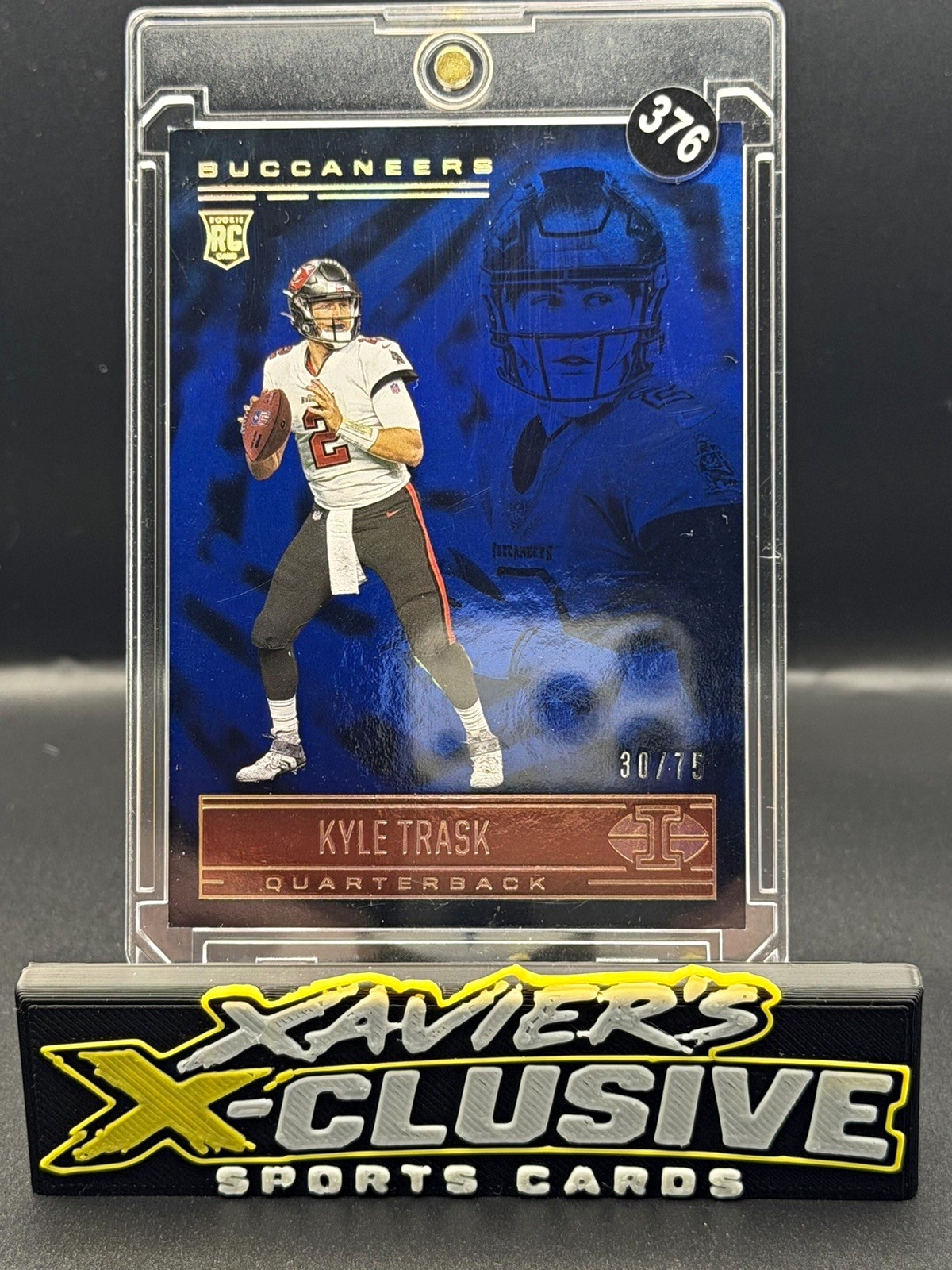 Panini 2021 Illusions Kyle Trask Rookie #67 Buccaneers Serial Numbered 30/75