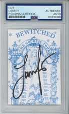 SIGNED Laufey AUTOGRAPH Bewitched The Goddess Tour Poster Photo Cut PSA DNA COA