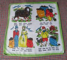 Vintage Taschentuch Taschentuch Kinder Kind Kids - R57
