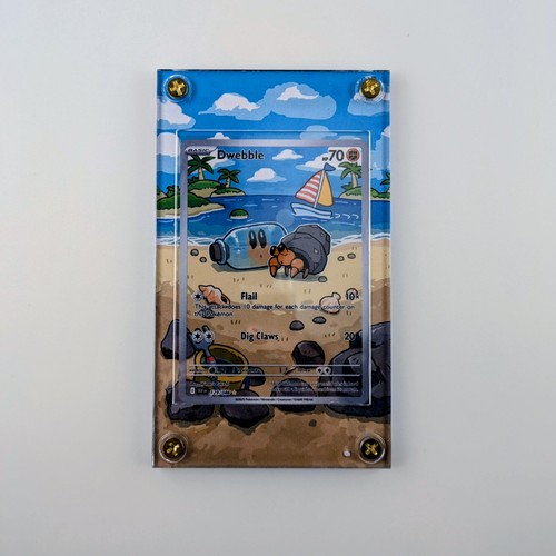 Dwebble 129/086 Sv: Black Bolt Extended Art Case - Picture 5 of 10
