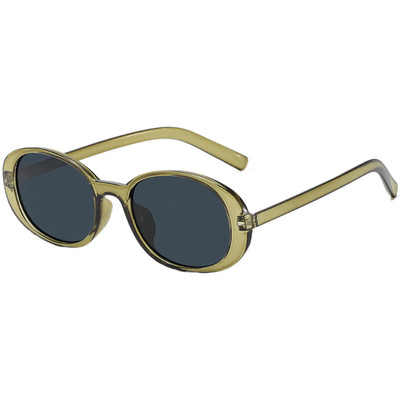 Retro ovale UV400 Sonnenbrille leicht 20g zum Fahren Outdoor Radfahren