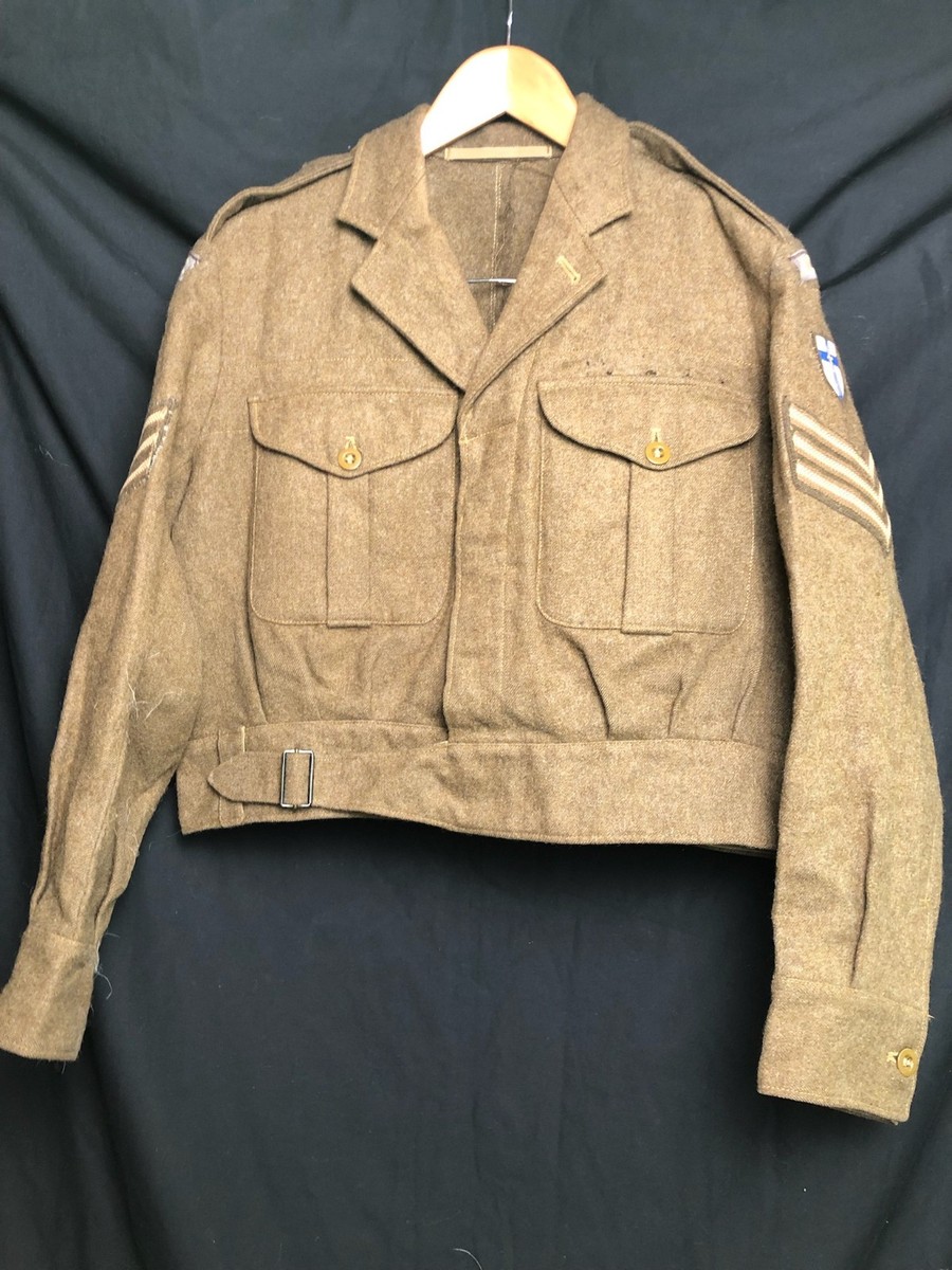 Original British Army Battledress Jacket - Size 41