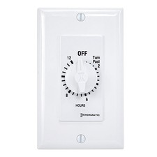 1 PC Intermatic FD12HWC Timer, Spring Wound, 12 Hr