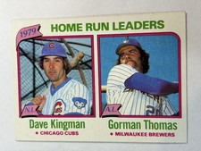 1979 Home Run Leaders (Dave Kingman / Gorman Thomas)