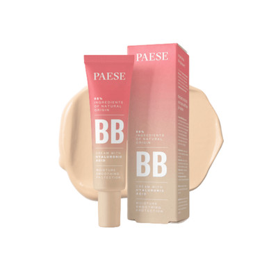 Paese BB Cream mit Hyaluronsäure 01 Ivory, 30 ml