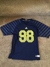 Adidas Michigan Wolverines #98 Football Jersey Youth Boys Sz XL Devin Gardner