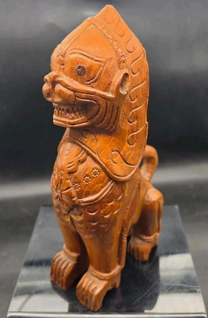 木制后1940 东南亚古董雕像| eBay