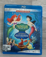 The Little Mermaid II & Ariel's Beginning - 2 Movie Set - Blu-Ray & DVD