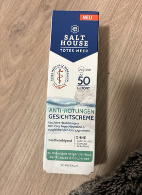 Salthouse Totes Meer Anti-Rötungen Gesichtscreme LSF 50 Tagespflege