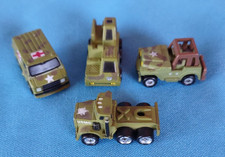Micro Machines Galoob Vintage Military Vehicles Lot of 4 1989