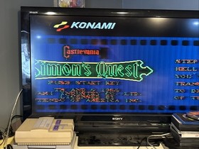 Castlevania 2 II: Simon's Quest Circle Seal cartuccia Nintendo NES con custodia