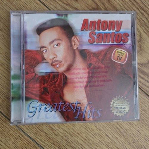 RARE PROMO: Antony Santos : Greatest Hits (CD Lideres 2001) LATIN BACHATA - Picture 2 of 12