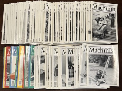 The Home Shop Machinist Metalworking Engineering Magazine Lot Of 74 1988-2003