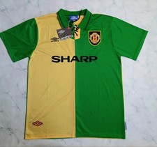 Manchester United Umbro Newton Heath Retro SHARP Shirt NWT L