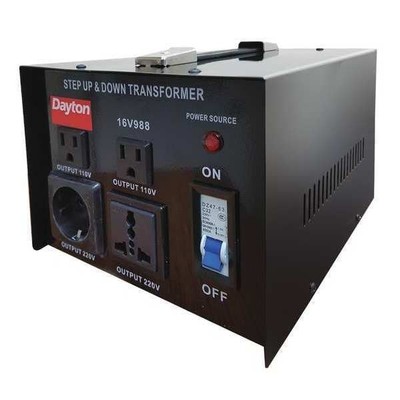 Dayton Step Up/Down Voltage Converter, 3kVA 16V988 Dayton 16V988 190735129753