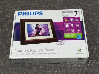 Philips 7 Inch SPF3472/G7 Home Essentials LED Digital Photo Frame
