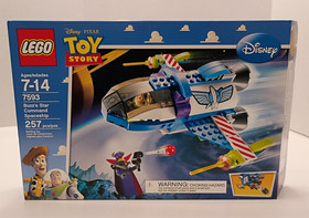 Lego, Toy Story, #7593, Buzz's Star Command Spaceship, Complete w/Box and Manual