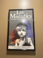 Les Misérables — 1995 Orpheum Theatre Poster