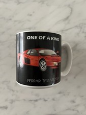 Vintage Ferrari Testarossa One Of A Kind Coffee Mug