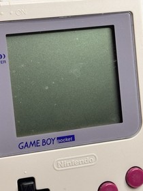 Nintendo Game Boy Pocket MGB-001 DMG-01 Style Off White OEM Tested Working
