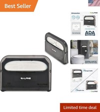 Durable Acrylic Toilet Seat Cover Dispenser - Easy Install, Perfect for Offices