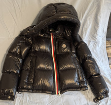 Moncler Maya Black Hooded Down Puffer Jacket ...