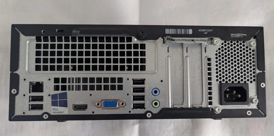 HP 280 G2 SFF Intel Core i3-6100  8GB 1TB HDD Desktop PC - Image 4 of 4