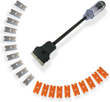 Razor Scraper Tool Long Handle Sticker Scraper,Long Scraper Razor Scraper Tool