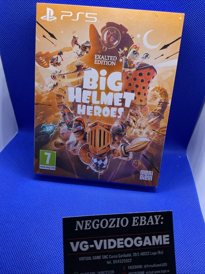Big Helmet Heroes Exalted Edition | PS5 ITA Playstation 5 Italiano e multilingue, foto 1 di 5