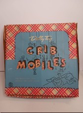 Vintage 1950's Dolly Toy Animal Shower Baby Crib Mobile Nursery Decor