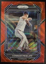 2023 Panini Prizm - Connor Prielipp #71 Ruby Wave Prizm (RC)