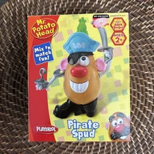 Mr. Potato Head Pirate Spud, 2007 Playskool, 15 Pieces, NIB