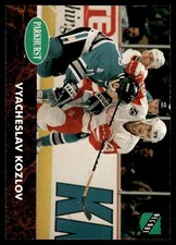1991-92 Parkhurst ! Vyacheslav Kozlov Rookie Detroit Red Wings #266