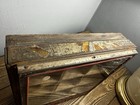 Vintage Burch Metal Glass Parts Display Cabinet Hardware Bin Organizer — photo 7