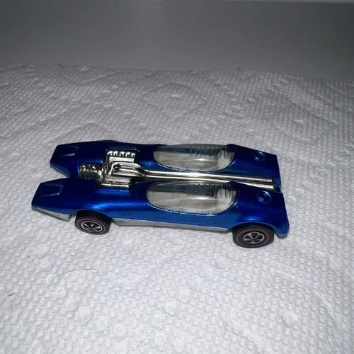 Vintage Hot Wheels Redline Blue Splittin Image 1968