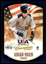 Adrian Marin 2013 Panini USA Baseball Champions #99 MLB READ FREE SHIPPING