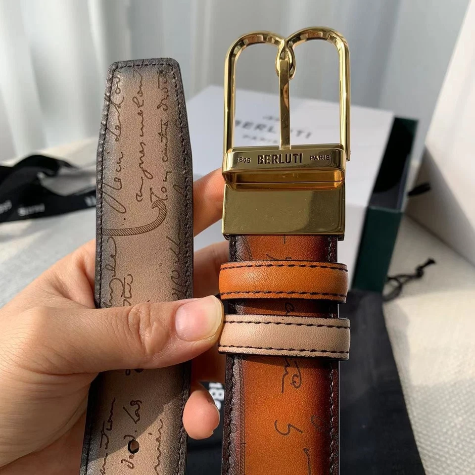 Cinturón Berluti auténtico Foto 3 de 4