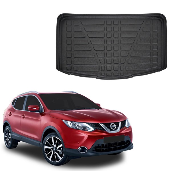 Kofferraumwanne Laderaumwanne FüR Nissan Qashqai J11 Visia 2014-2021 Antirutsch-image